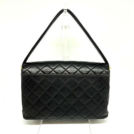 Chanel Lambskin Matelasse Top Handle Handbag