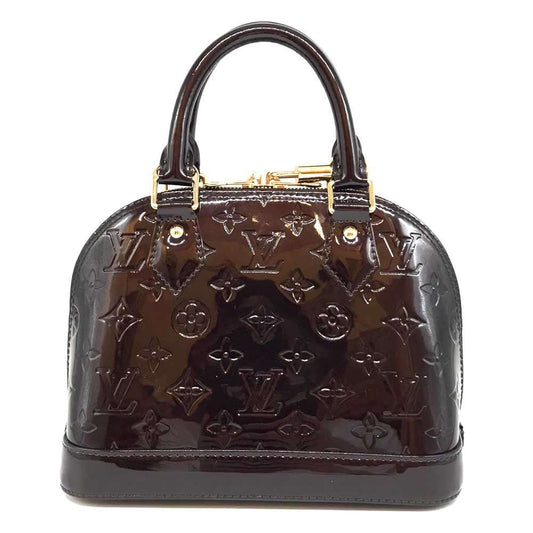 Louis Vuitton Alma BB Monogram Vernis Handbag M91678