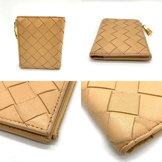 Bottega Veneta Intrecciato Mini Wallet Leather