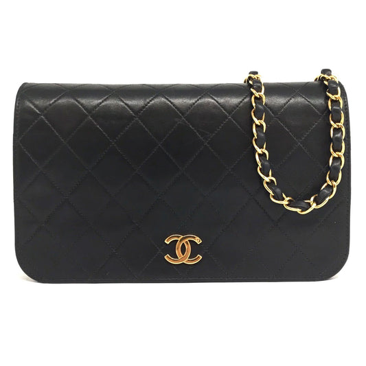 Chanel Lambskin Matelasse Single Chain Shoulder Bag