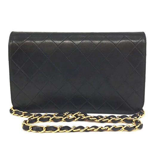 Chanel Lambskin Matelasse Single Chain Shoulder Bag