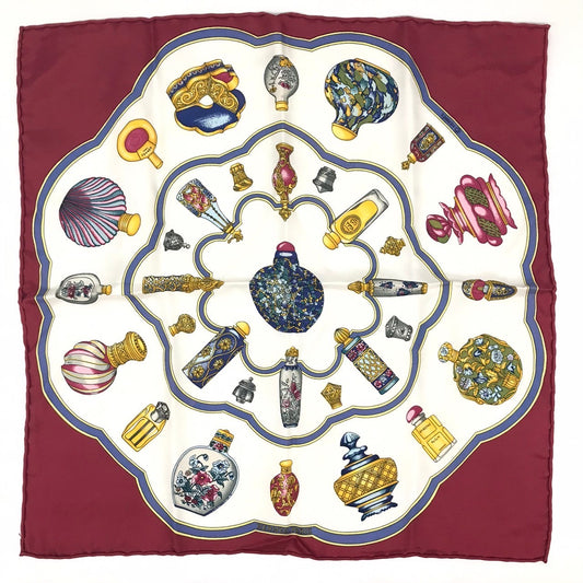 Hermes Silk Scarf Qu importe le flacon