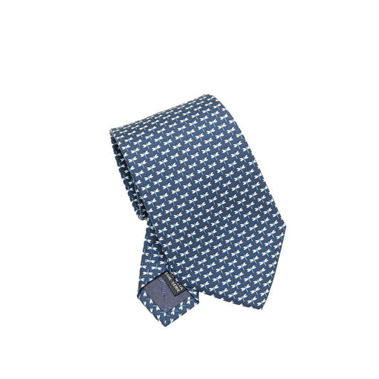 Salvatore Ferragamo Dragonfly Silk Tie