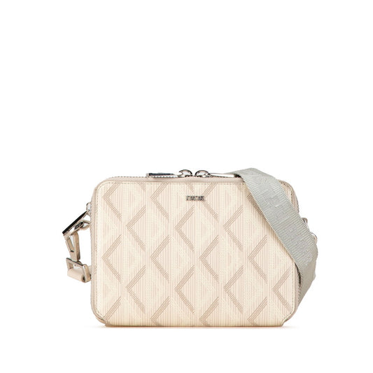 Dior PVC Leather CD Diamond Shoulder Bag