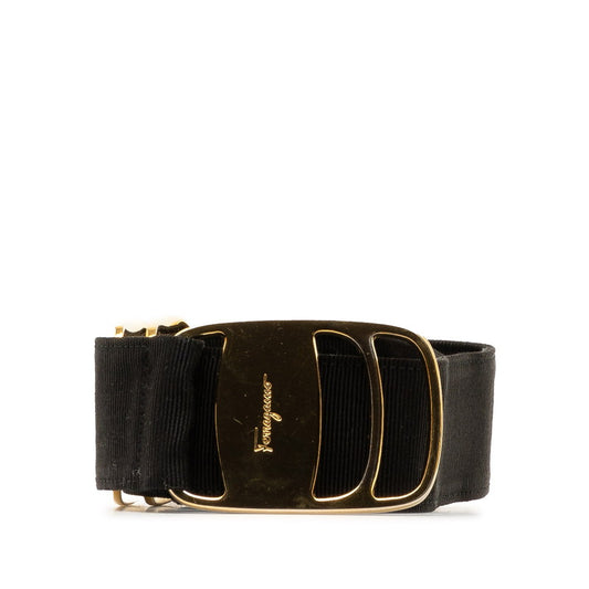 Salvatore Ferragamo Vara Ribbon Nylon Belt