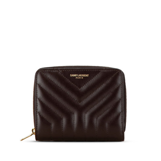 Saint Laurent Quilted Joan Leather Wallet 668323