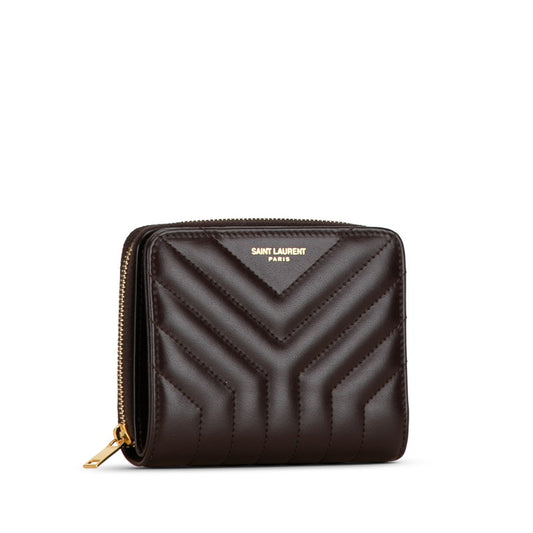 Saint Laurent Quilted Joan Leather Wallet 668323