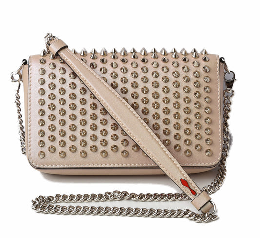 Christian Louboutin Leather Clutch/Shoulder Bag