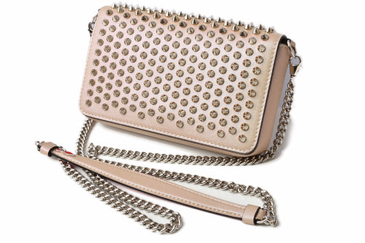 Christian Louboutin Leather Clutch/Shoulder Bag