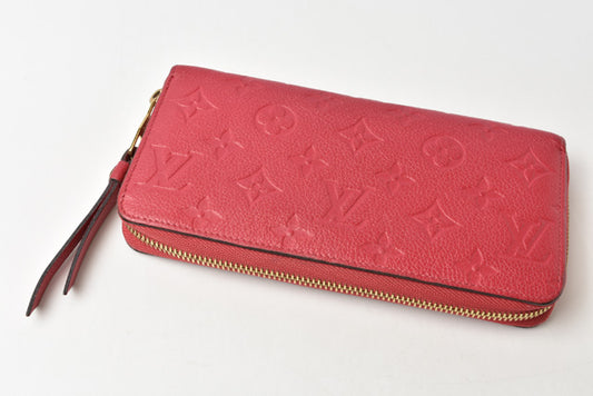 Louis Vuitton Monogram Empreinte Zippy Wallet