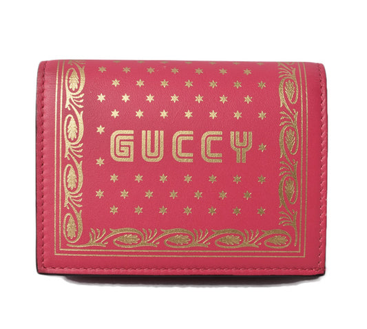 Gucci Leather Mini Wallet Coin Case Sega Collaboration