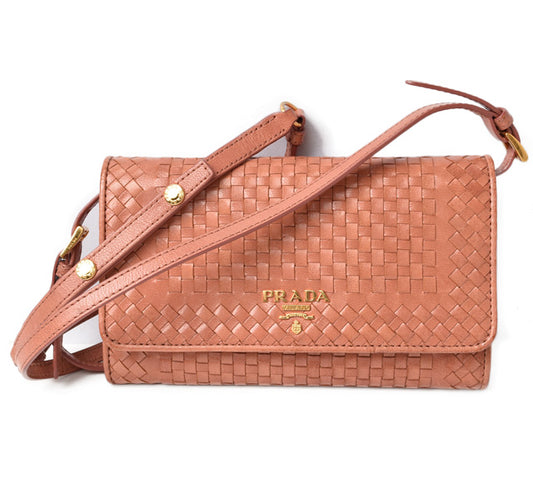 Prada MADRAS Long Wallet 1M1437