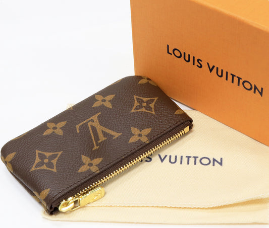 Louis Vuitton Monogram Pochette Cle Key Holder