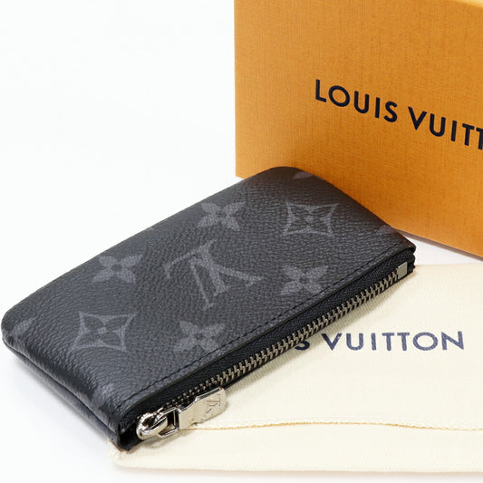 Louis Vuitton Monogram Eclipse Key Coin Case