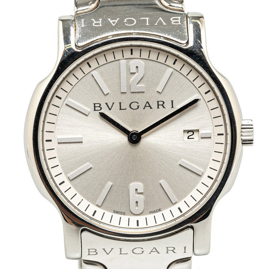 Bvlgari Solo Tempo Quartz Watch ST35S Stainless Steel