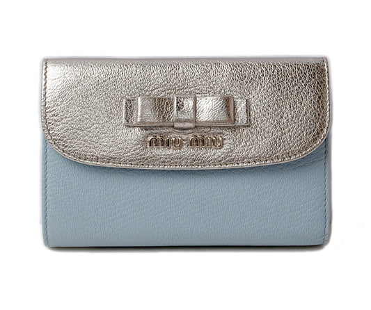 Miu Miu Leather Trifold Wallet 5M1225