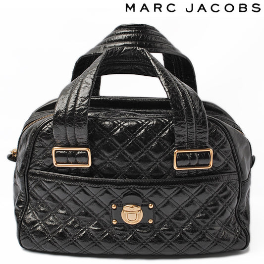 Marc Jacobs Patent Leather Mini Boston Bag