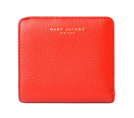 MARC JACOBS GOTHAM Wallet LAVA RED