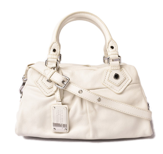 MARC JACOBS 2way Mini Boston Bag White