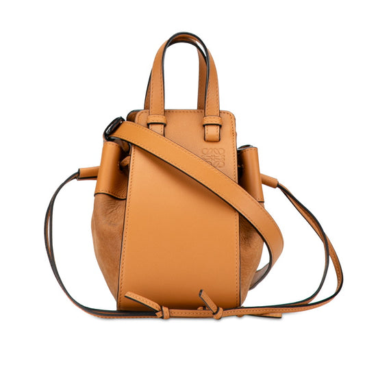 Loewe Mini Hammock Drawstring Leather Bag