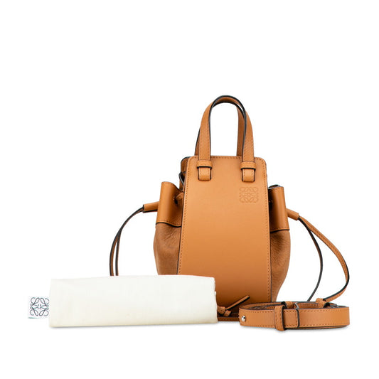 Loewe Mini Hammock Drawstring Leather Bag