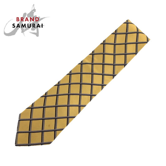 Yves Saint Laurent Silk Square Pattern Tie