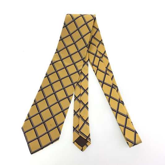 Yves Saint Laurent Silk Square Pattern Tie