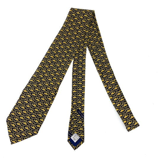 KARL LAGERFELD Silk Fish Pattern Tie 103069