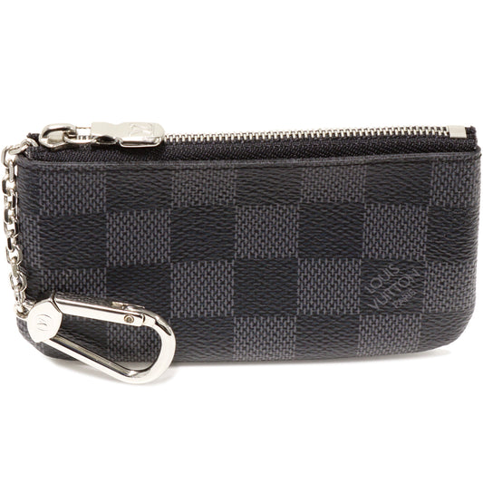 Louis Vuitton Damier Graphite Key Pouch N60155