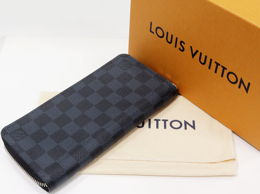 Louis Vuitton Damier Cobalt Zippy Wallet N62240