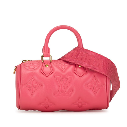 Louis Vuitton Papillon BB Leather Handbag