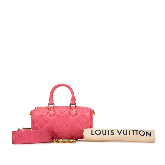 Louis Vuitton Papillon BB Leather Handbag