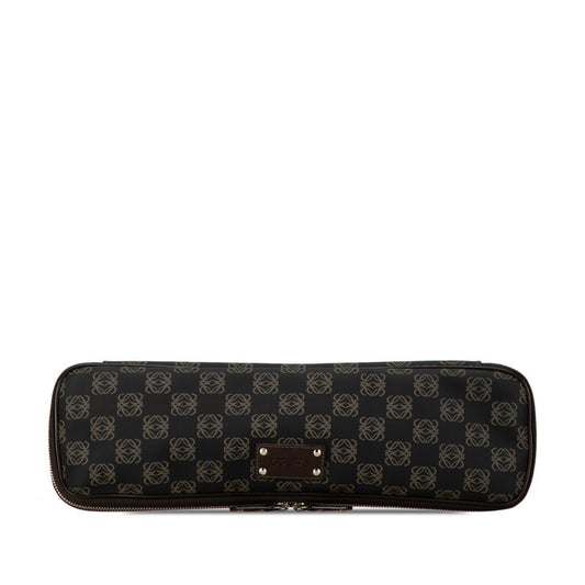 Loewe Anagram PVC Leather Clutch Bag