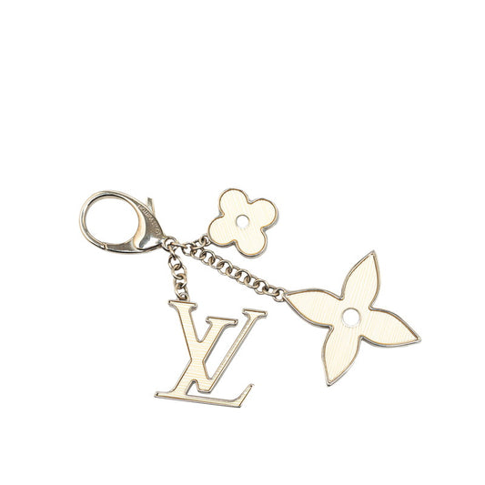 Louis Vuitton Metal Fleur de Epi Keychain Charm