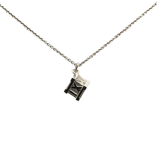 Tiffany & Co Atlas Cube Necklace SV925 Silver