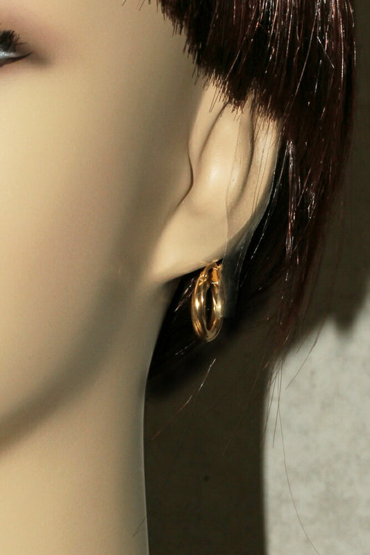 Unoaerre K18YG Hoop Earrings