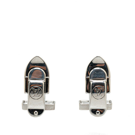 Louis Vuitton Silver Cufflinks M64496