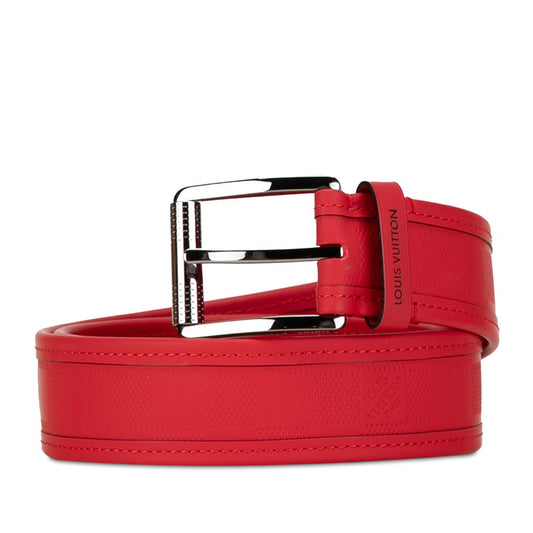 Louis Vuitton Damier Infini Belt M9122 Red