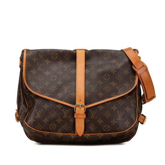 Louis Vuitton Monogram Saumur 35 Shoulder Bag