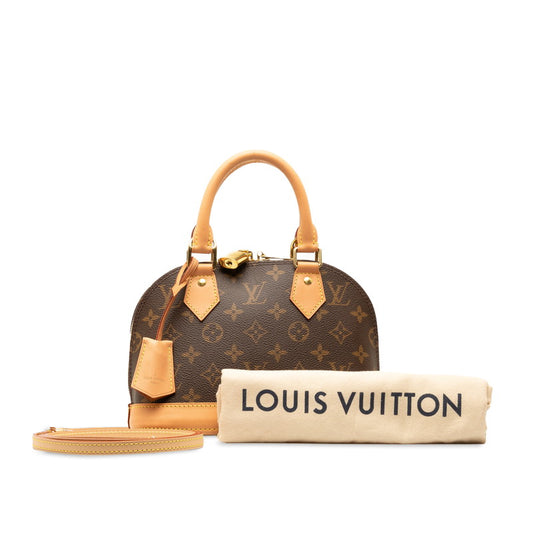 Louis Vuitton Monogram Alma BB Handbag 2WAY M53152