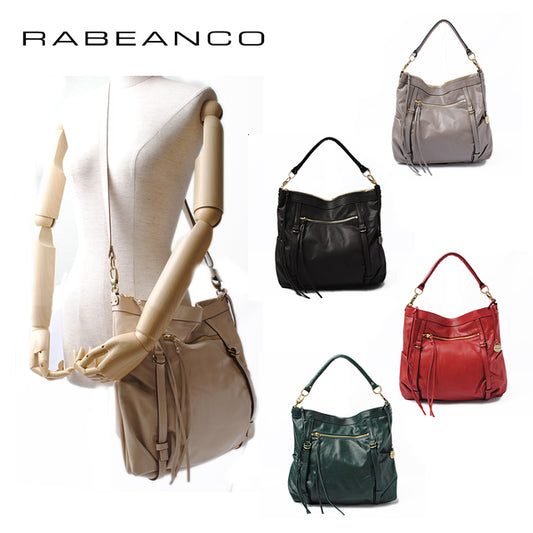 RABEANCO Soft Leather 2WAY Editor's Bag