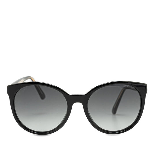 Gucci Interlocking G Sunglasses Black Plastic