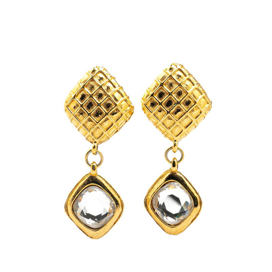 Chanel Gold Plated Bijou Earrings