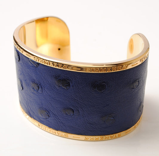 STAMERRA Ostrich Alloy Bangle Bracelet