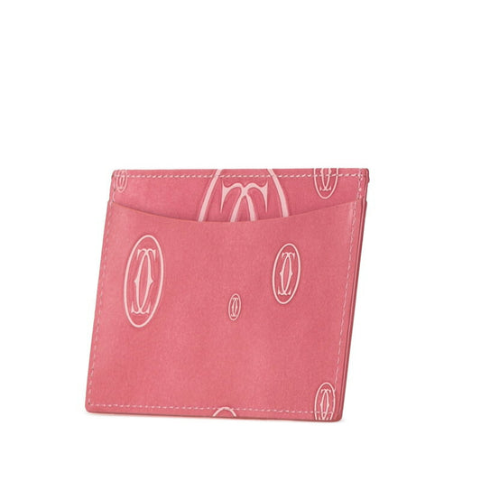 Cartier Happy Birthday Card Case Pink