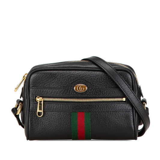 Gucci Ophidia Leather Shoulder Bag 317350