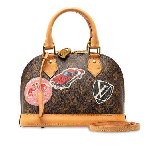 Louis Vuitton Alma BB World Tour Handbag M43230