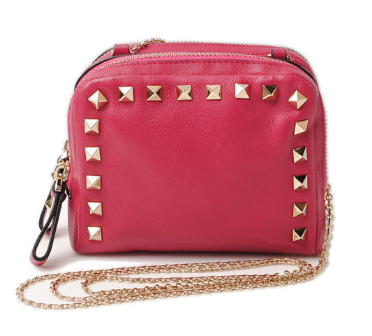 Valentino Rockstud Leather Shoulder Bag