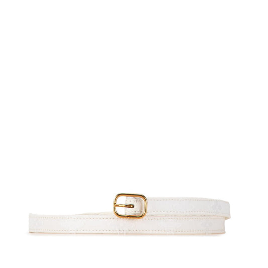 Louis Vuitton Monogram Flower Motif Belt