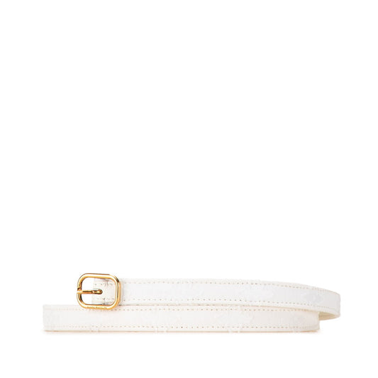 Louis Vuitton Monogram Flower Motif Belt